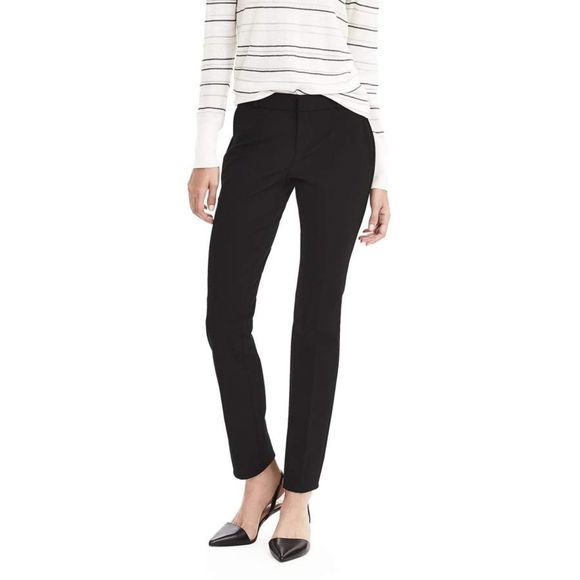 Banana Republic Pants - Banana Republic Women's Black Ryan Fit Cotton Blend Dress Pants Size 6 #W 28